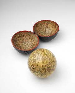 Pocket globe. Londra, tra il 1775 e il 1798